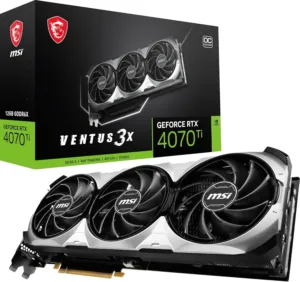 msi geforce rtx 4070 ti ventus 3x 12g oc