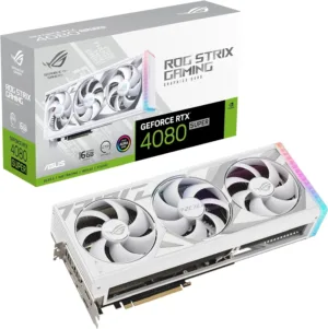 asus geforce rtx 4080 super rog strix white