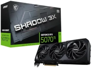 MSI NVIDIA GeForce RTX 5070 Ti 16G Shadow 3X OC