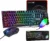 Pack Gaming RGB Complet : Clavier, Souris, Casque & Tapis